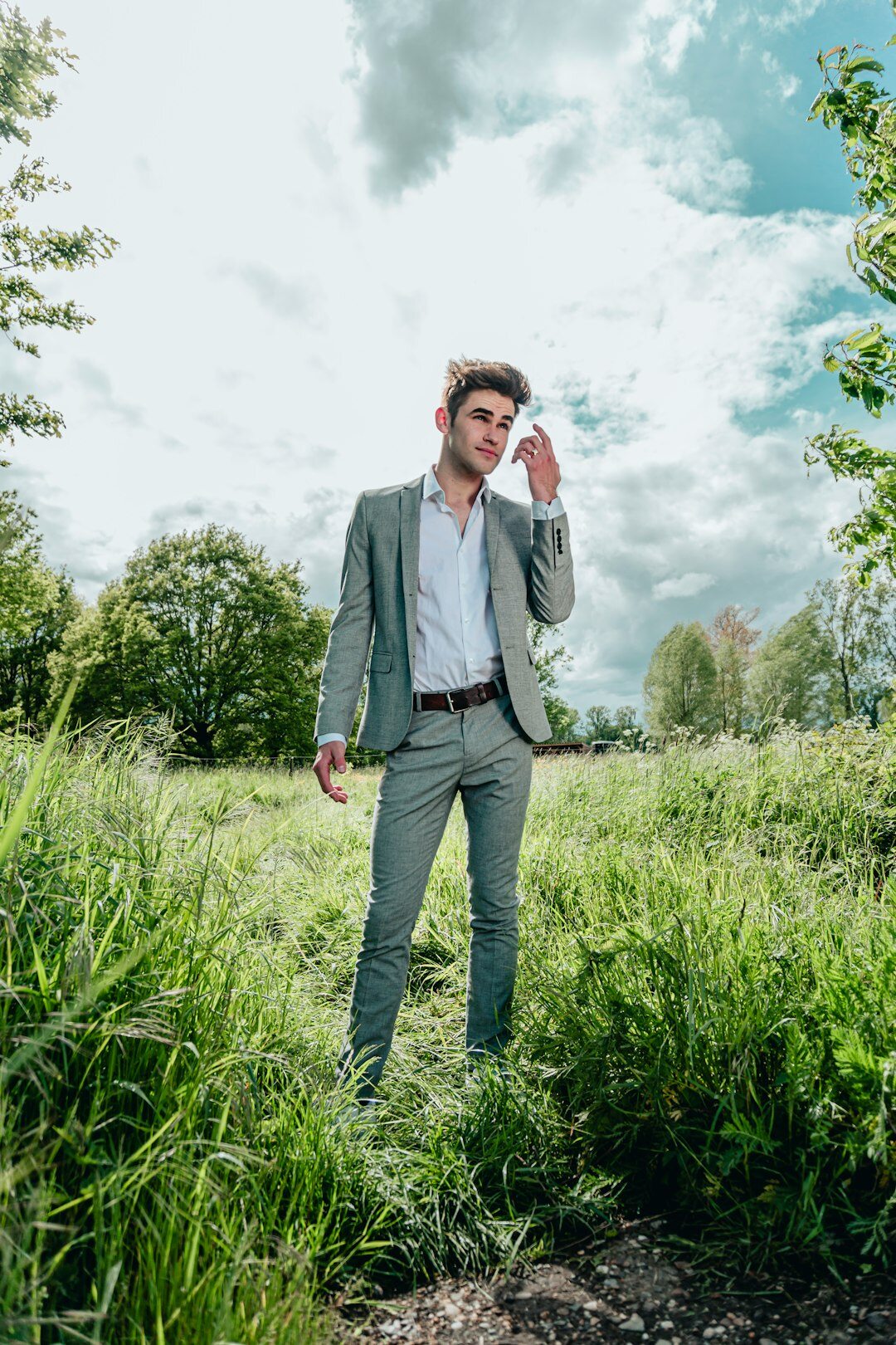 Portrait of a senior Belgian industry consultant